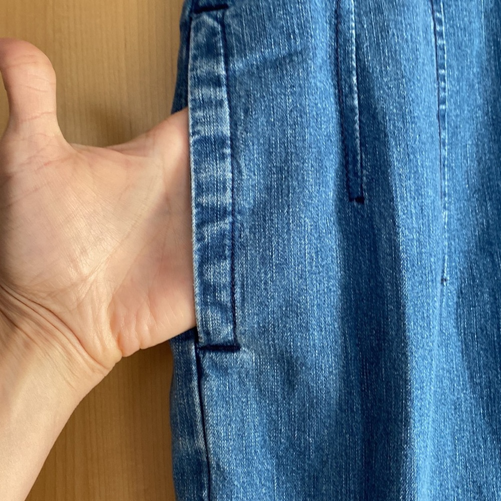 J.Crew Point Sur Patch Pocket Denim Coveralls size 4 - Picture 7 of 15